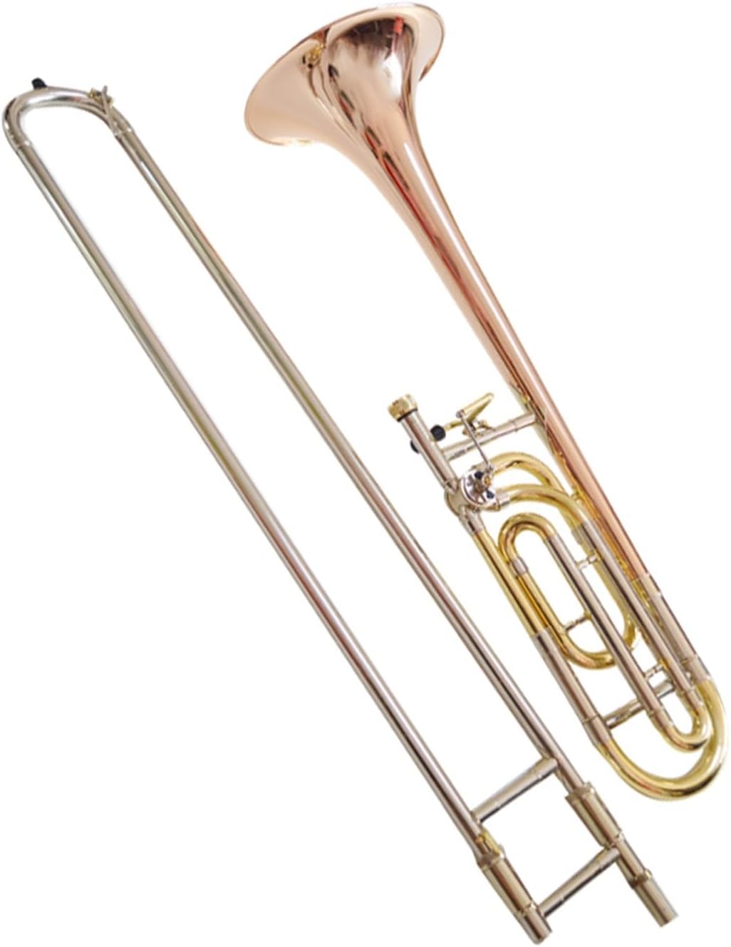 Adult Trombone Instrument Phosphor Bronze Tenor Trombone Instrument Transposed Into B Flat To F Key