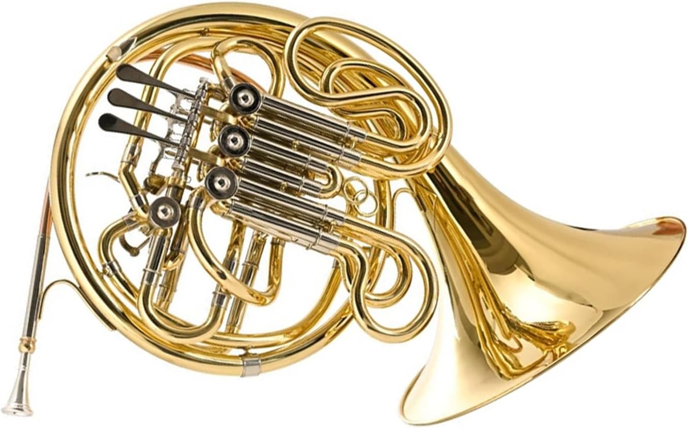 B flat French Horn instrument professional performance double row