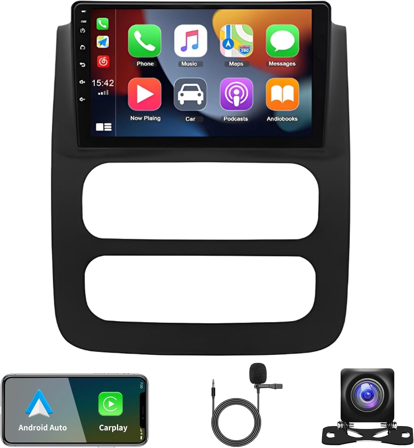 Car Stereo Radio for Dodge RAM 1500 2500 3500 2002 2003 2004 2005, 9