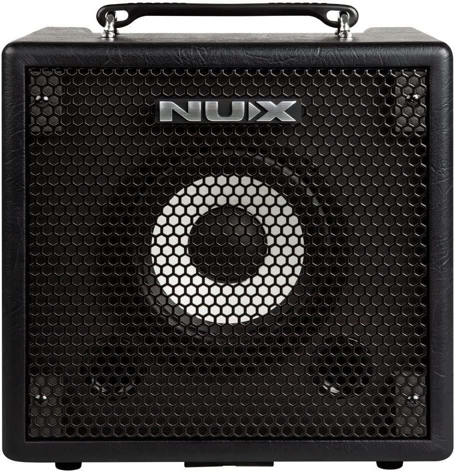 NUX Mighty Bass 50BT Digital Bass Amplifier, Bluetooth Audio Stream, Gate, EFX, Amp Model, IR, Modulation, Reverb