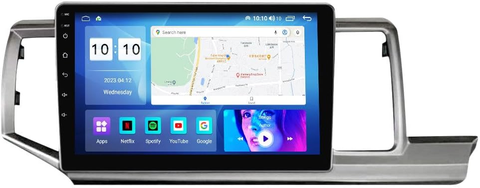 Android Car Stereo for Honda Stepwgn 2.0 RK1 RHD,10 inch IPS Touchscreen with Upgrade Wireless CarPlay & Android Auto,WiFi/GPS,Support SWC and Subwoofer,4-Core 2G+32G