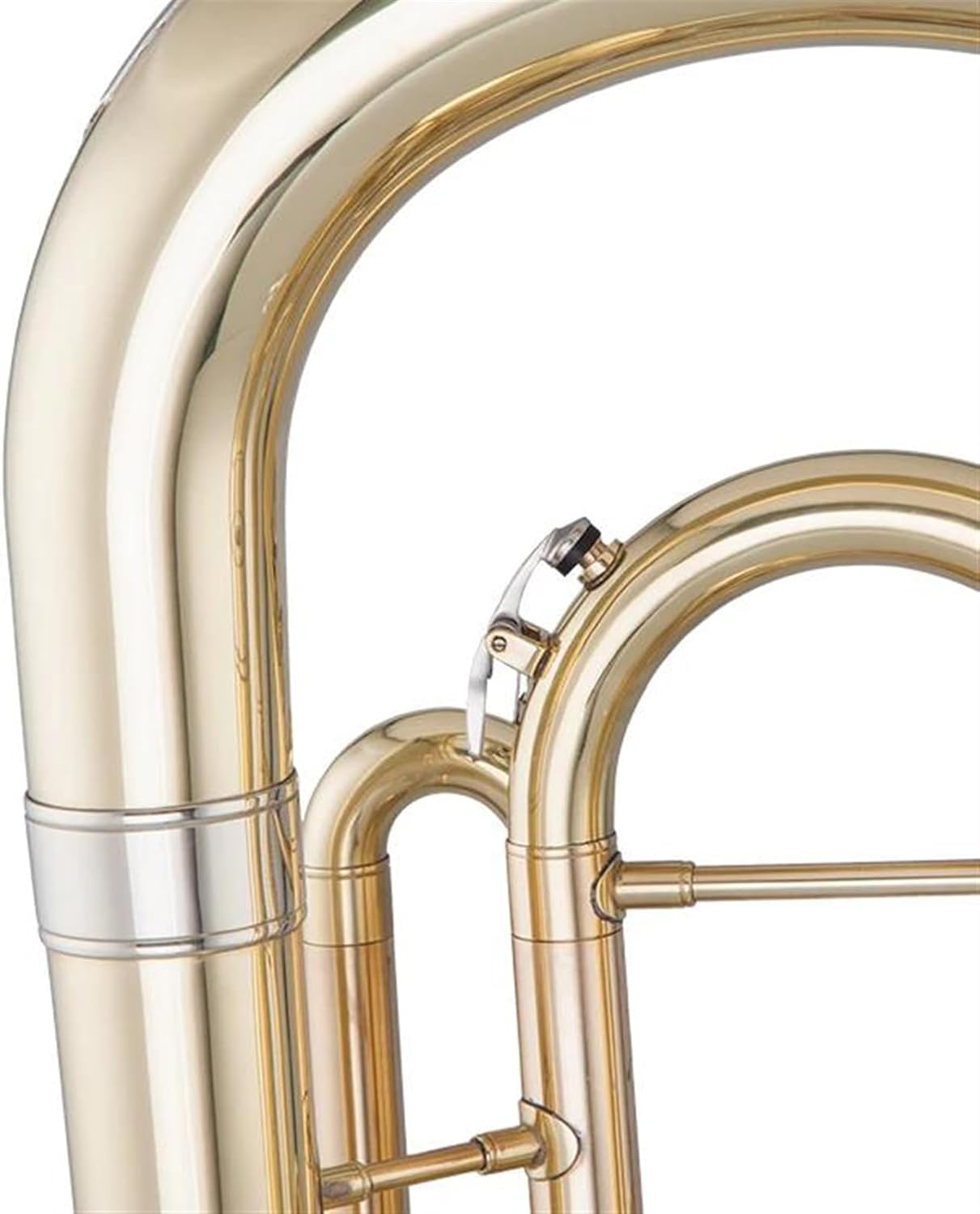 Beginner euphonium Bb Key Euphonium Gold Lacquer 3 Vertical Pistons Euphonium