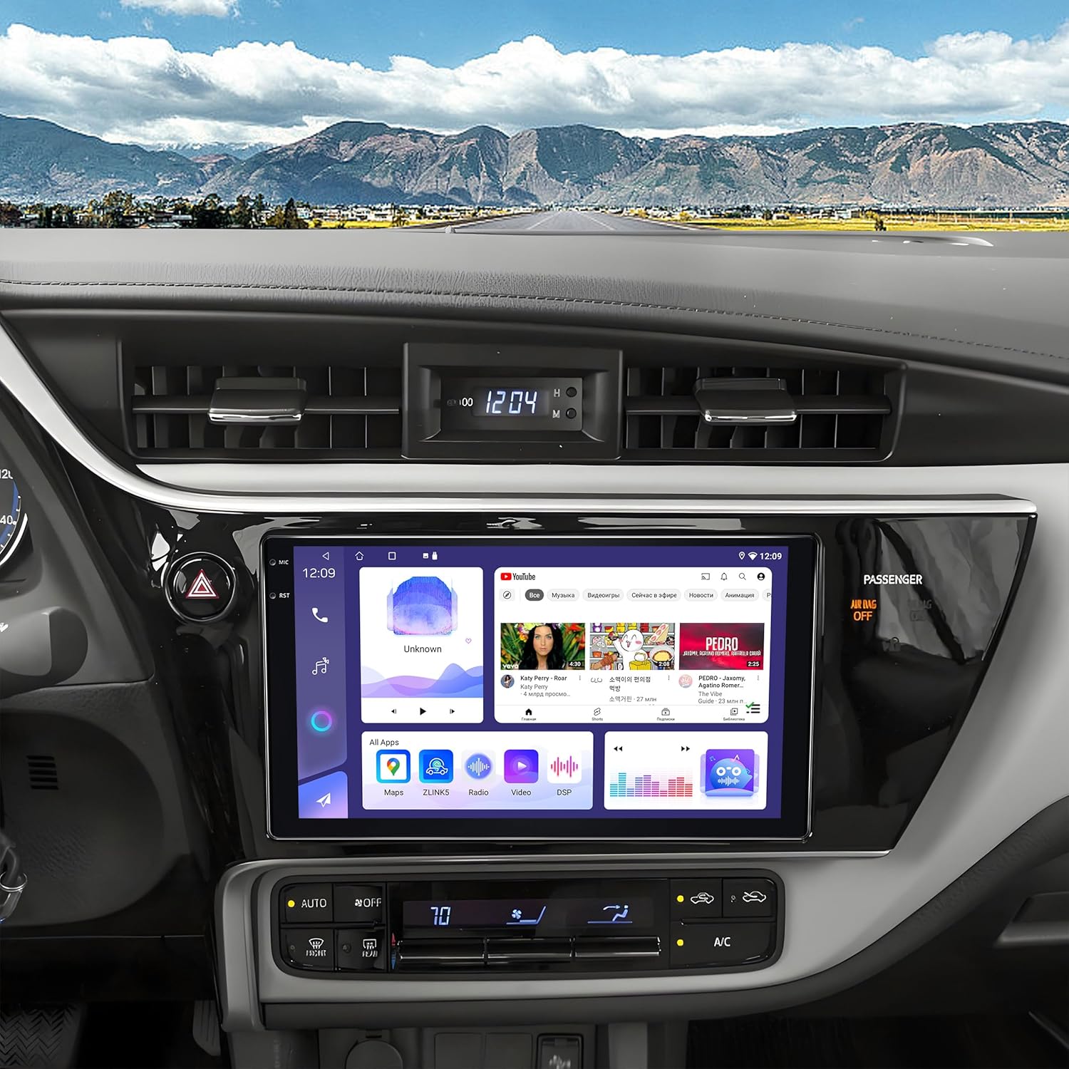 2+64G Car Stereo for Toyota Corolla 2017 2018, 9