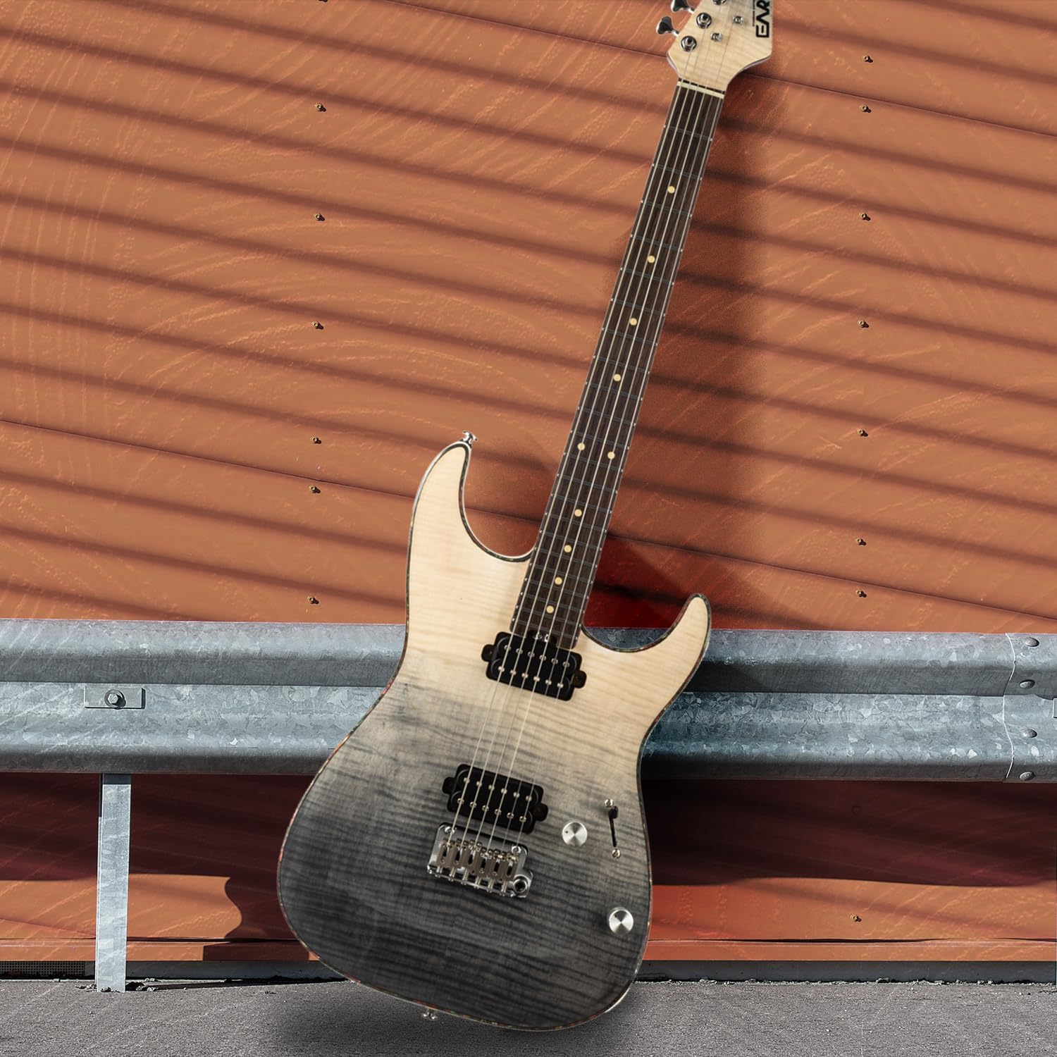 EART EYP-Elite Soild Body Electric Guitar with Roasted Mahogany Custom Artones-HBC115 Pickups NK-Arch-Top Body,Gloss Body Electric Guitar