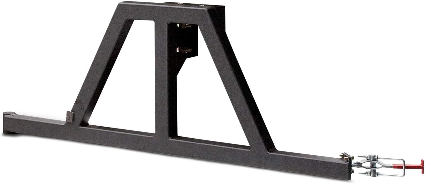 BODYARMOR 4x4 TC-5293 - Black - Steel Swing Arm Tire Carrier for TC-2961-2005-2013 Toyota Tacoma