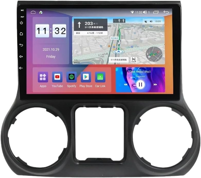 Generic Car Stereo Radio for Jeep Wrangler 2011-2014 4G RAM +64GB ROM…