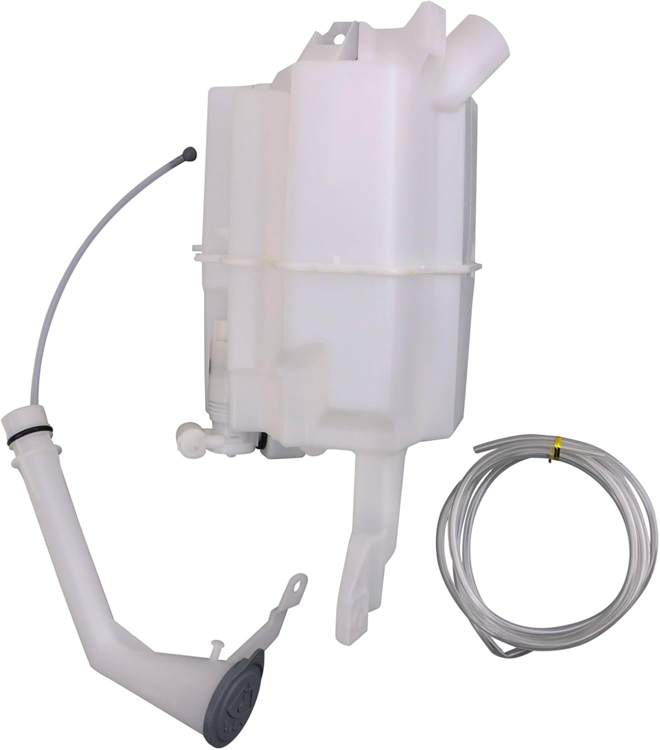 TRQ Windshield Washer Reservoir Compatible with 2017-2022 Nissan Rogue Sport NI1288217