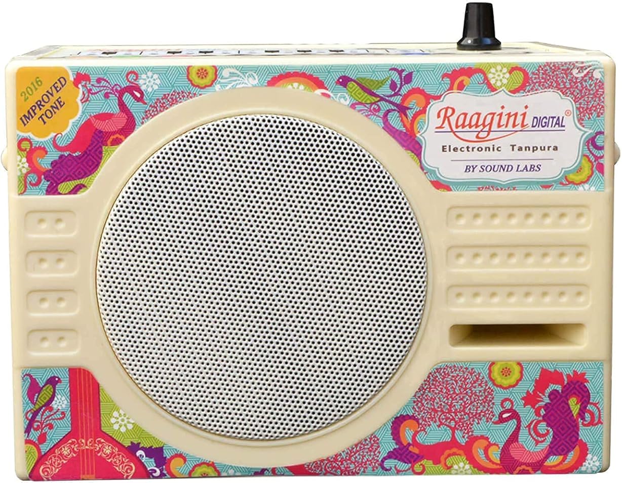 NEW RAAGINI DIGITAL ELECTRONIC ~ TANPURA TAMBORA WITH TABLA, ESRAJ,SITAR RDS 220