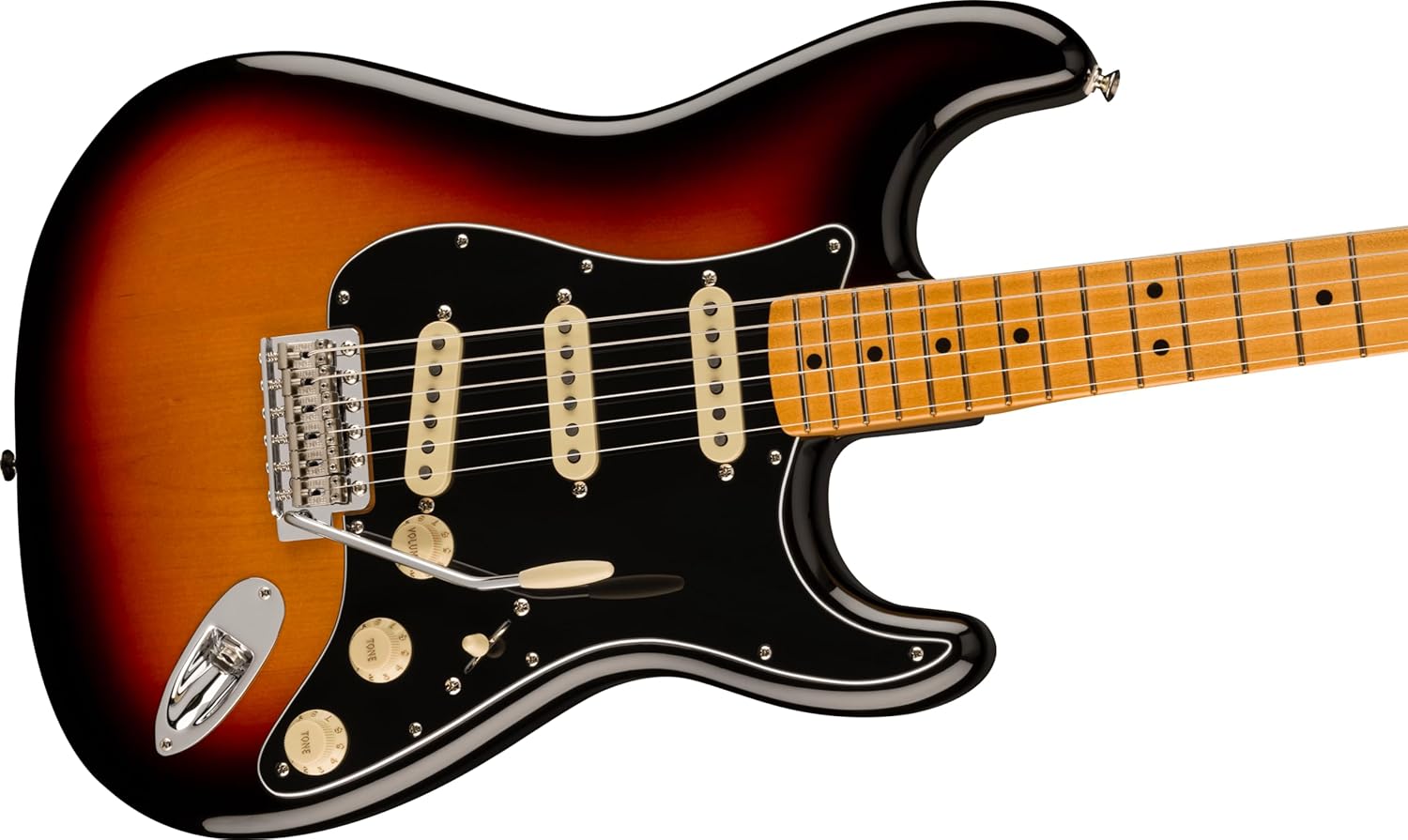 Fender Vintera II '70s Stratocaster Electric Guitar - 3-color Sunburst with Maple Fingerboard