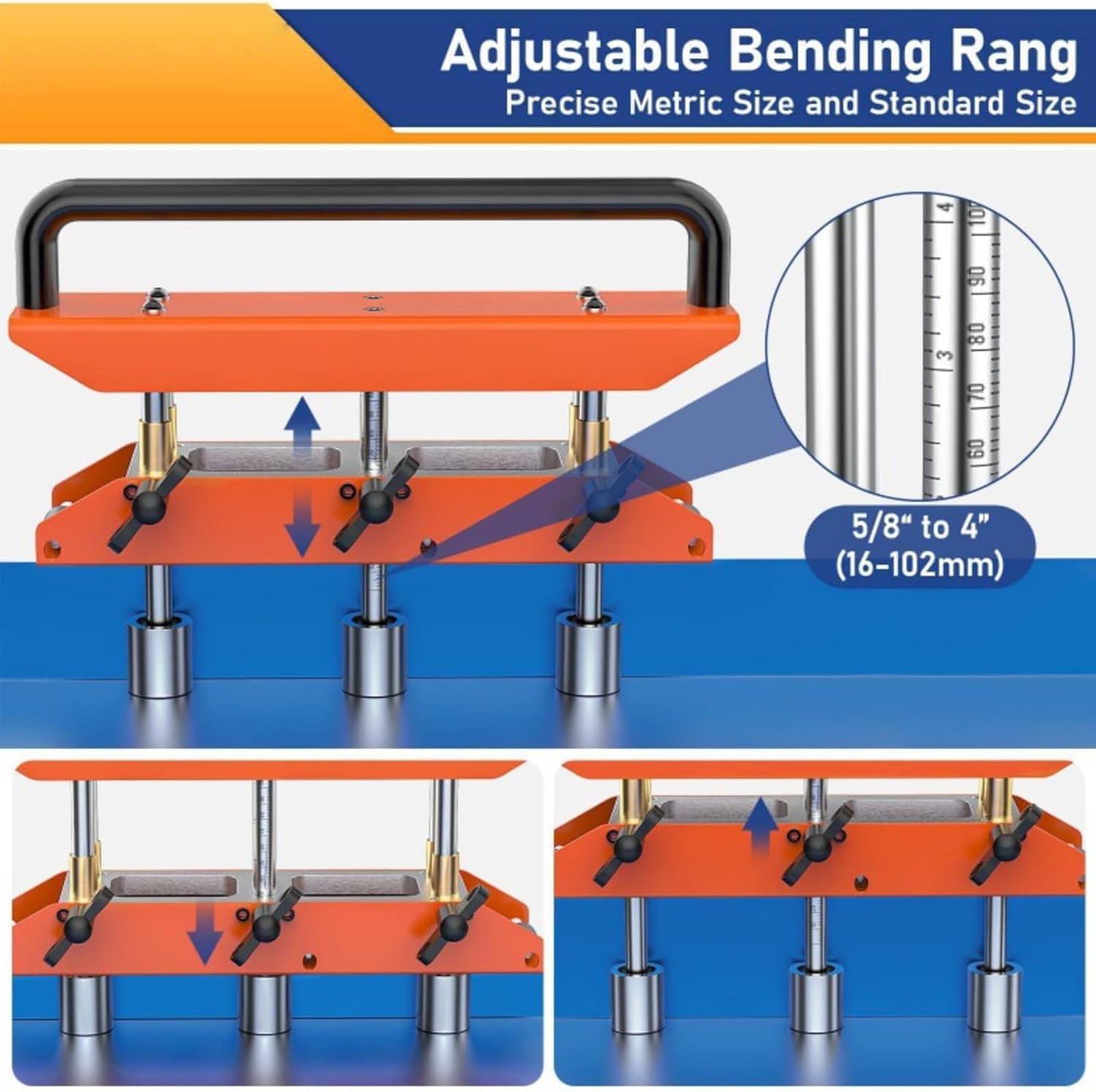 3 Station Roller, V Shaped Roller, for Bending Metal Roofing Materials, for Industrial Production, Daily Household use