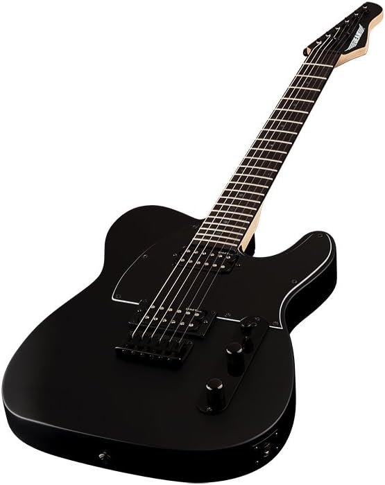 Dean NV BKS NashVegas Solid-Body Electric Guitar, Black Satin
