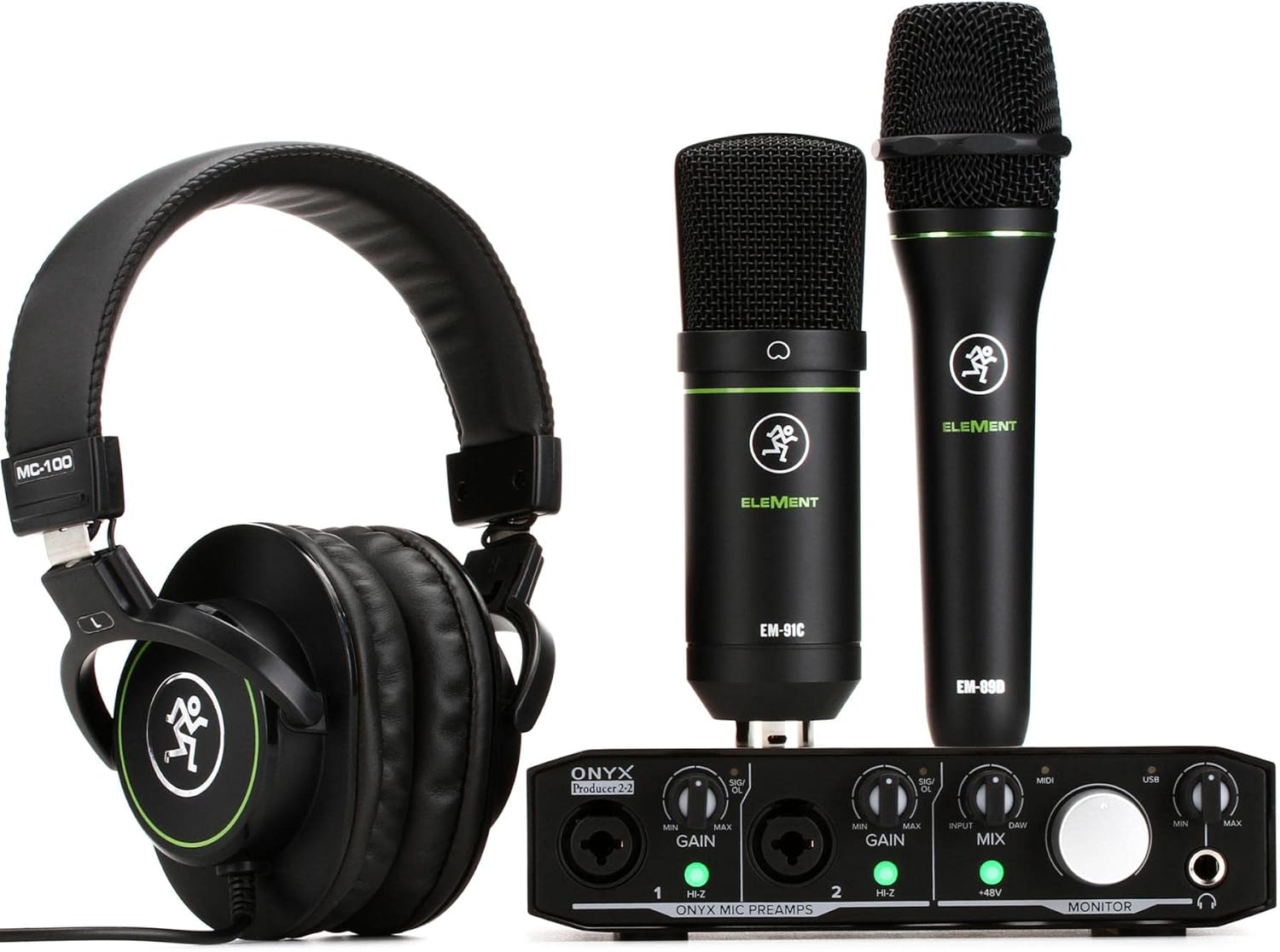 Mackie Producer Bundle with USB Interface and Microphones