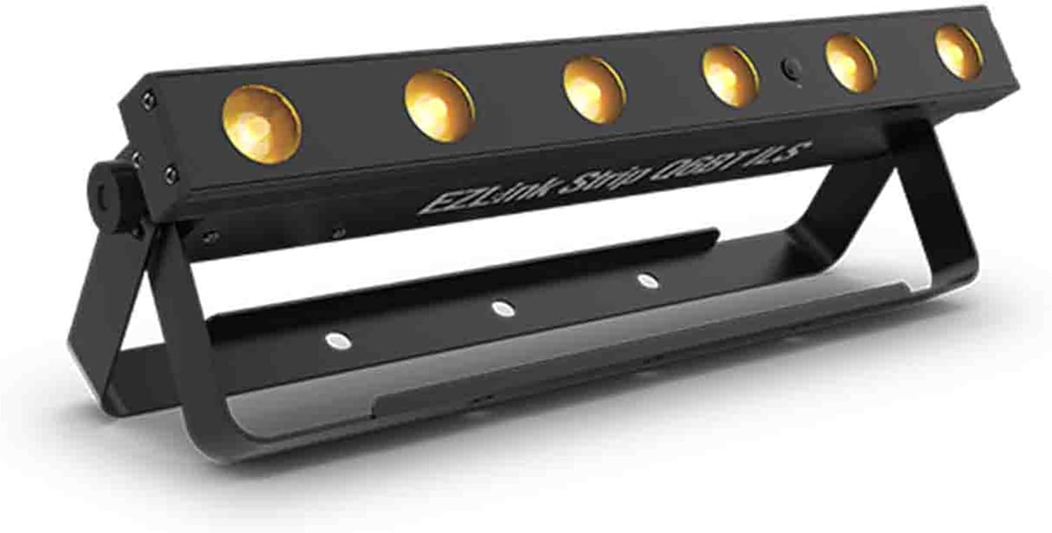 EZLink Strip Q6BT ILS Battery-Operated Quad-Color LED Linear Wash Light with Built-in Bluetooth Technology