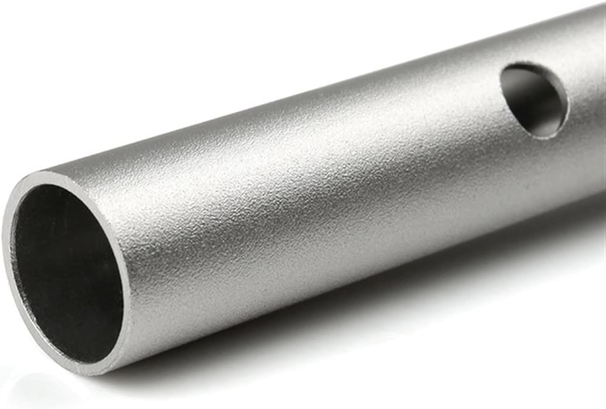 Flute Musical Instrument D Key Silver Flute Tin Whistle Instrument Orff Woodwind Flute Starter Flute (Color : Silver)