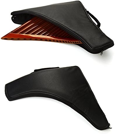 Chinese G Key Pan Flute 22 Pipes Chinese Traditional Musical Instrument Pan Pipes in Left Hand