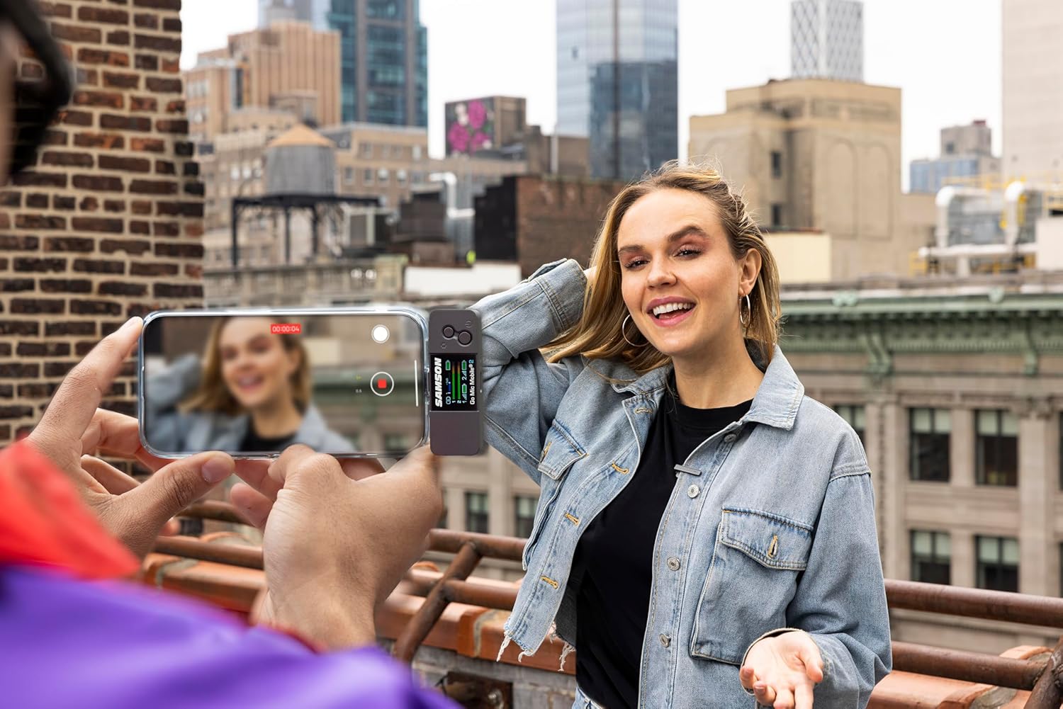 SAMSON Go Mic Mobile 2 Wireless Microphone for iPhone/Android