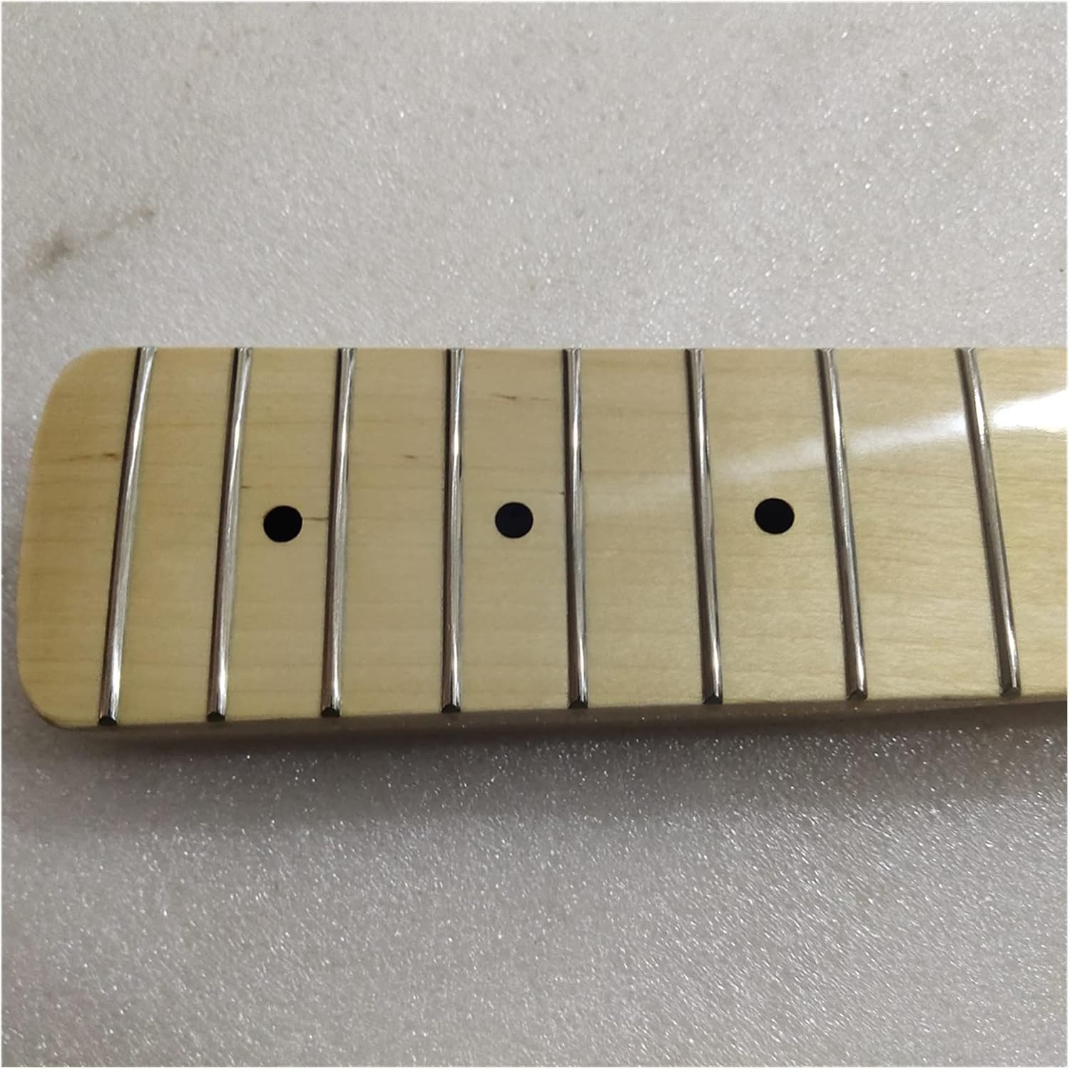 TSTS Maple 20 Frets Bass Neck Replacement 4 String Maple Fingerboard 34 Inch Guitar ​Neck Replacement