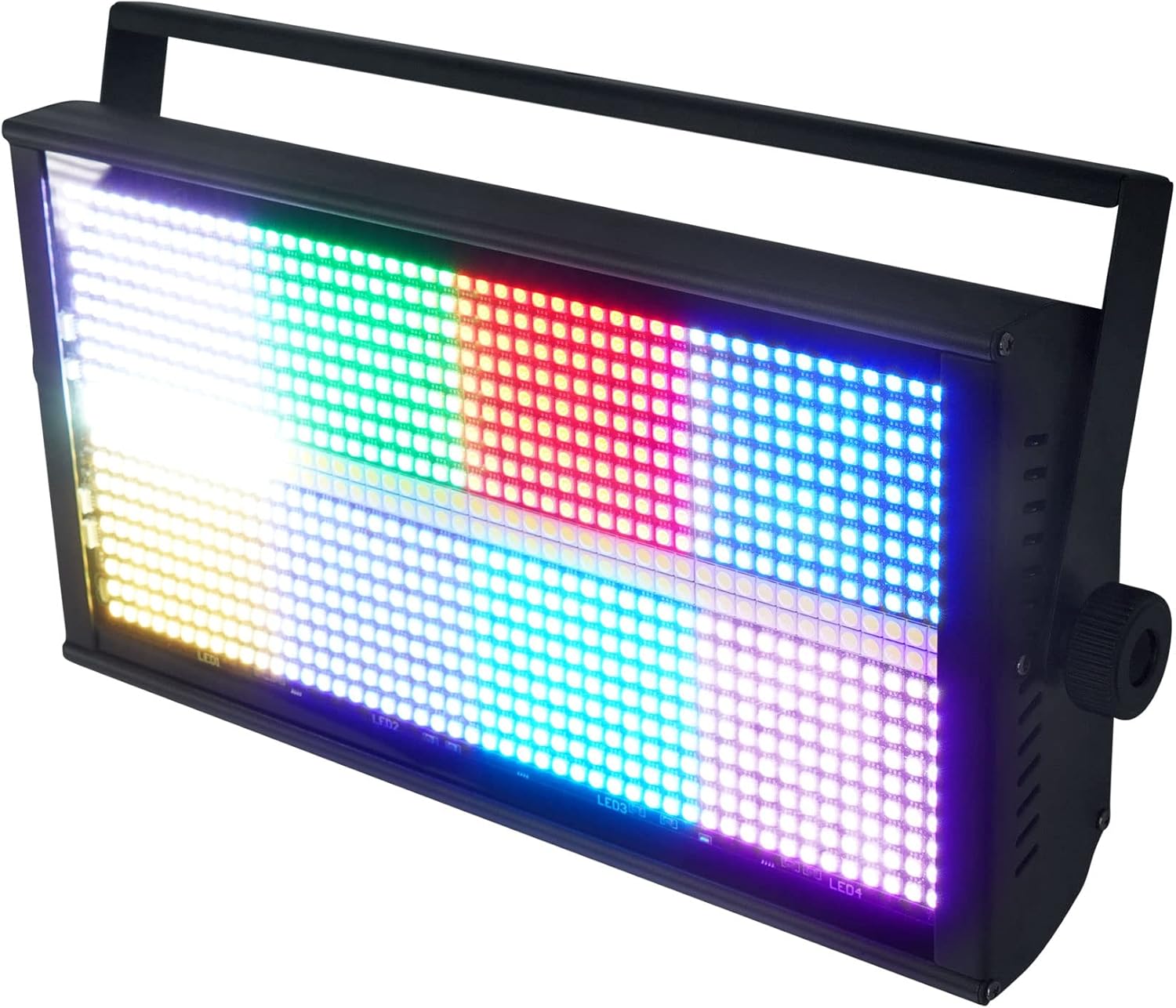 Rockville Stage Panel 864 LED RGB Pro Stage Wash Light + Strobe + Matrix Combo
