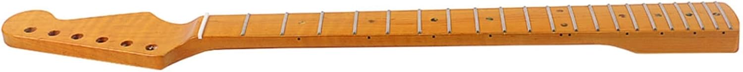 Wooden 21 Fret Fingerboard Neck Parts Replacement for ST Electric Guitar Guitar ​Neck Replacement