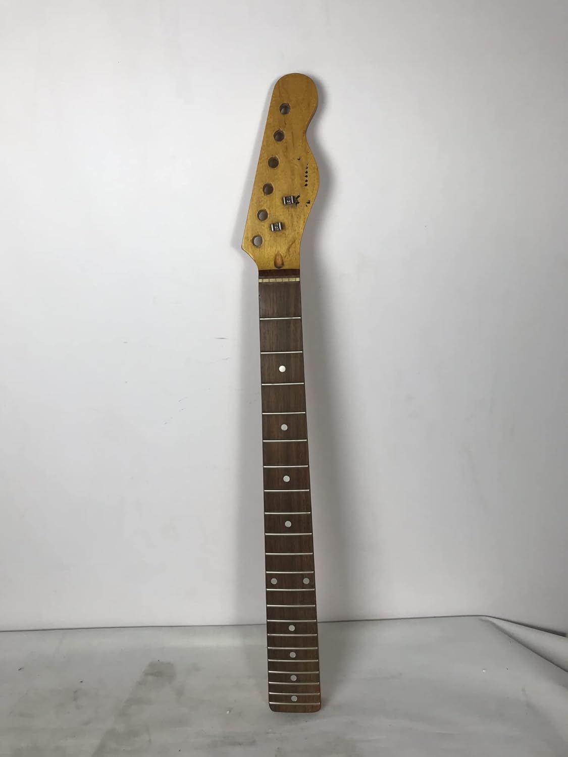 TSTS Electric Guitar Neck 21 Fret Rosewood Fretboard Maple Wood Smooth Edge for TL Guitar Accessories Guitar ​Neck Replacement