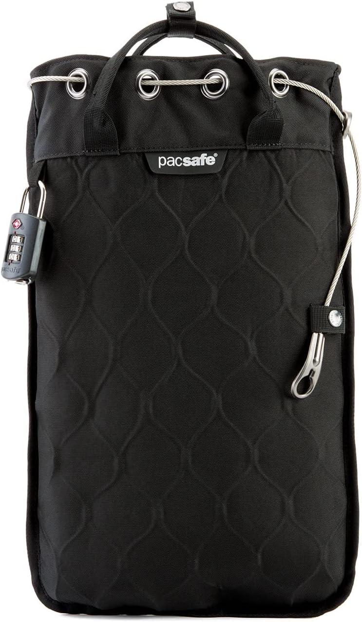 Pacsafe Travelsafe Gii 5 Liter Portable Safe (Black)