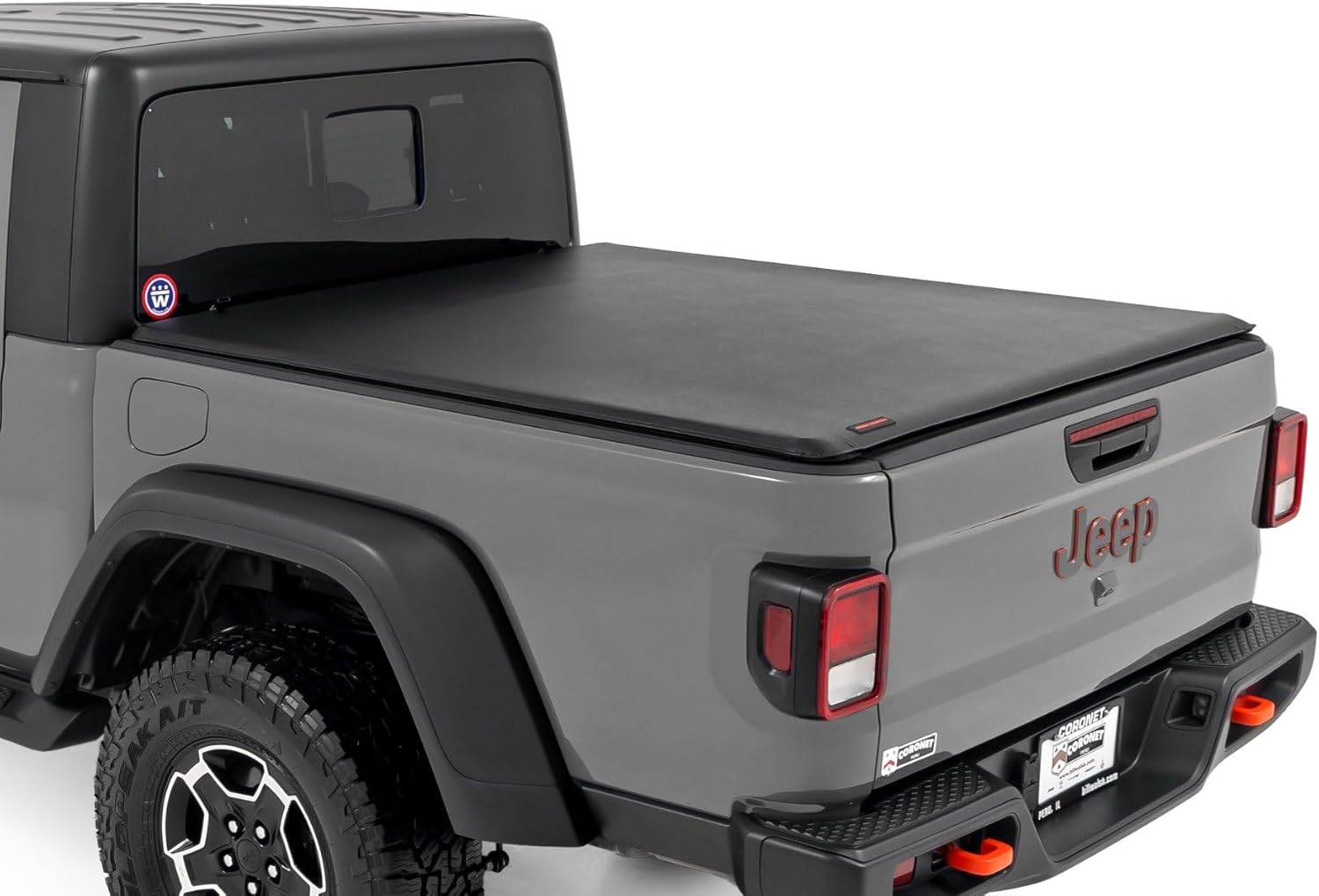 Rough Country Soft Roll-Up Truck Bed Cover for Jeep Gladiator (2020-2025) - Fits 5' (60.3