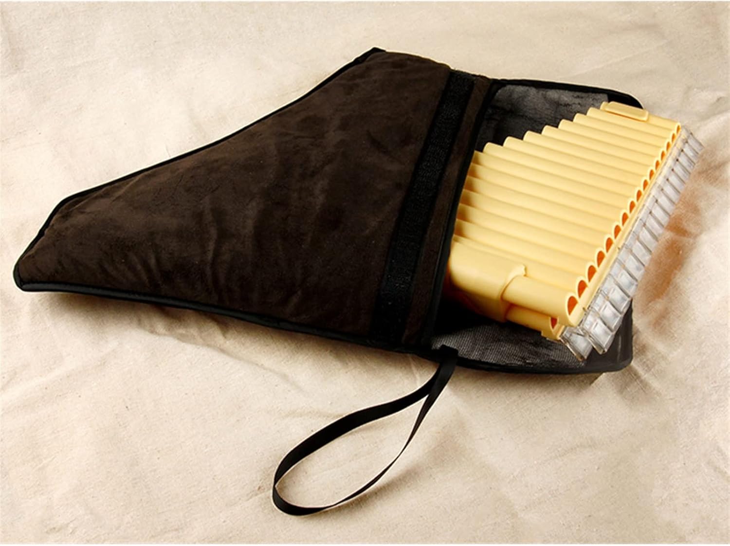 32 Pipes Pan Flute Double Pipes Pan Pipe G Key ABS Plastic Woodwind Instrument for Musical Lover