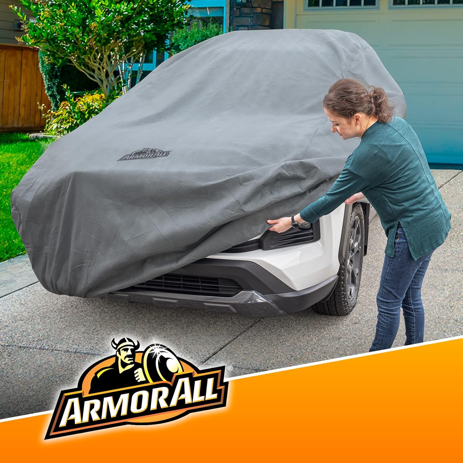 Armor All Heavy Duty Premium All-Weather SUV Car Cover by Season Guard; Max Protection from Sun Rain Wind & Snow for SUV or CUV up to 186
