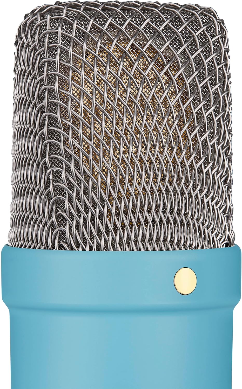 Rode NT1 Signature Series - Blue Condenser Microphone with SM6 Shockmount, Tripod Base Microphone Stand and Pop Filter