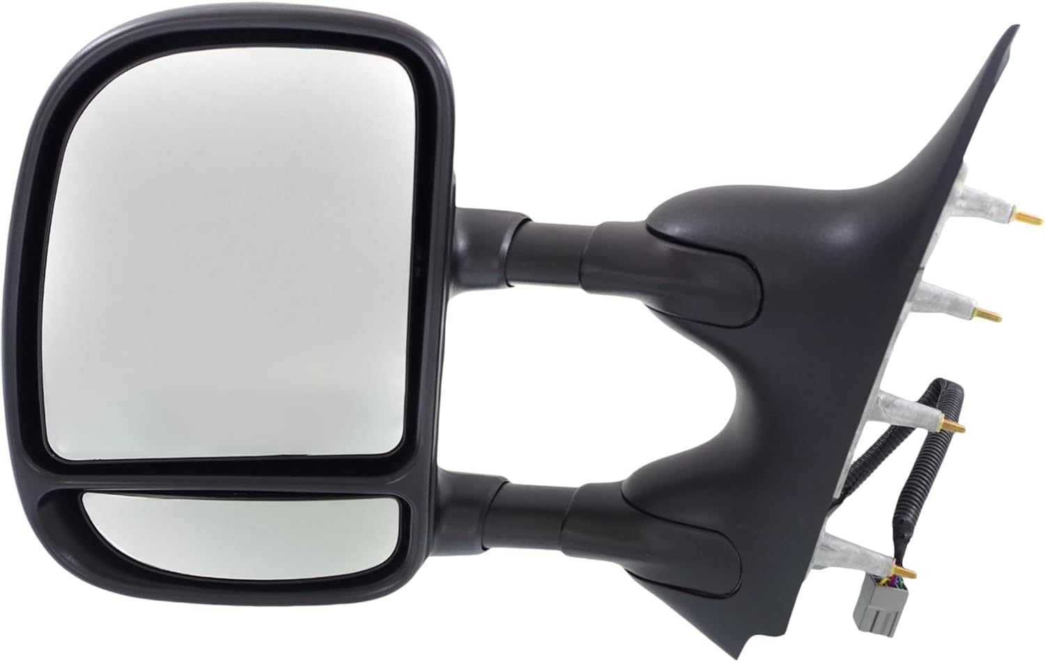 JC Whitney Driver Side Power Towing Mirror for Ford E-350 Super Duty E-450 Super Duty 2009-2016 Textured JFD125EL
