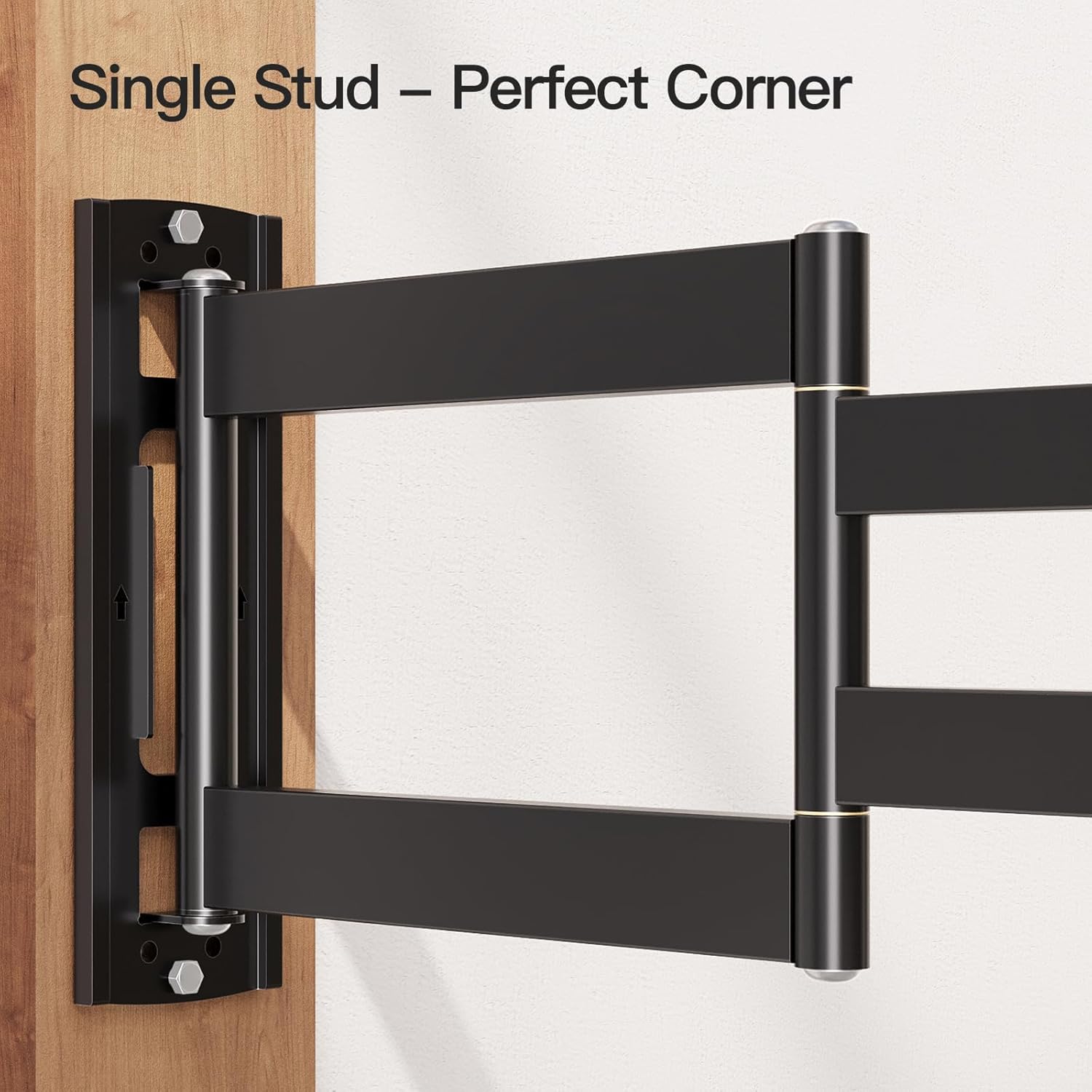 MOUNTUP Outdoor TV Mount Weatherproof for Most 42-75 Inch TVs, Max VESA 600x400mm 99 LBS Loading and MOUNTUP Corner TV Wall Mount for Most 32-75 Inch TVs, Max VESA 600X400mm, up to 99lbs