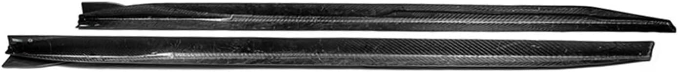 2Pcs Car Side Skirt Extension Compatible for BMW 4 series i4 Carbon Fiber Side Skirt Decoration Auto side skirt Accessories