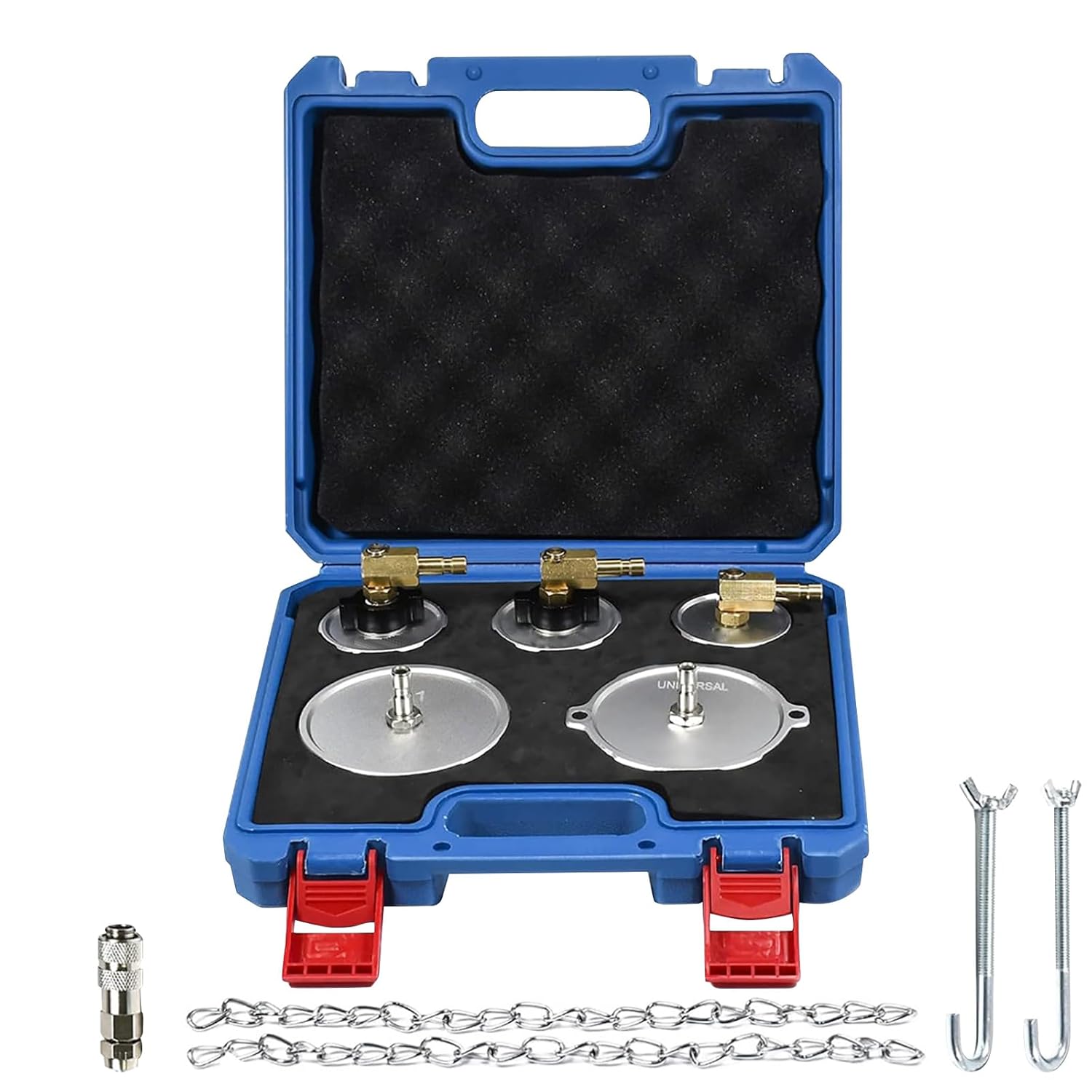 3. European Auto Brake Repair Aluminum Alloy Grip Sealed Fluid Link & Protective Storage Case Permanent Grip Repair Equipment