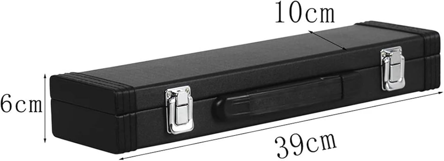 16 Hole Flute Golden Silver Key Flute With Storage Box Accessories Professional Woodwind Musical Instrument