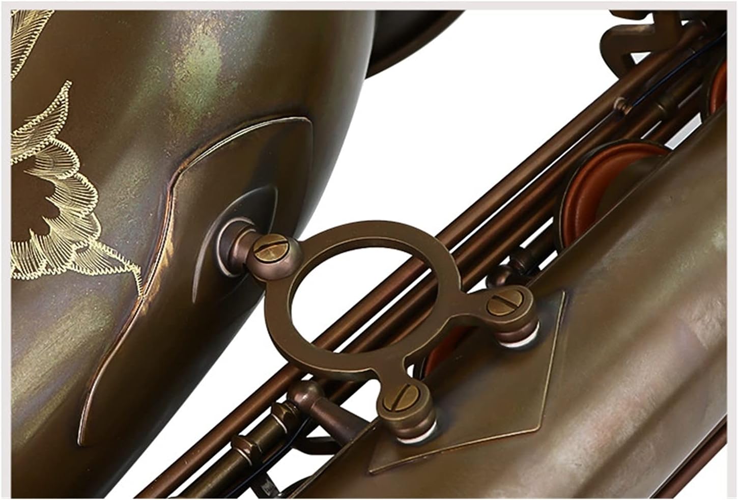 Sax Beginners Kit Tenor Saxophone Professional B Flat Antique Copper Saxofone Musical Instruments Wind Instrument