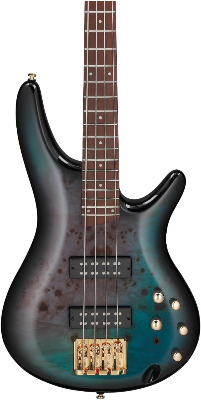 Ibanez SR400EPBDX 4-string Electric Bass - Tropical Seafloor Burst