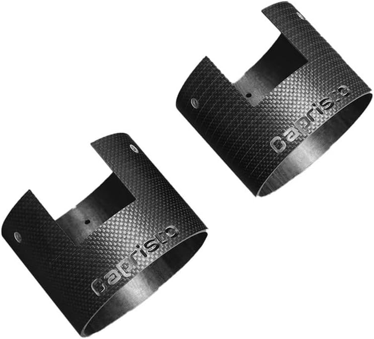 Car Rear Bumper Compatible for Ferrari 488 SC Front Lip Spoiler Diffuser Corner Exhaust Decoration Fuel Tank Cap Accessories(Tail mouth)