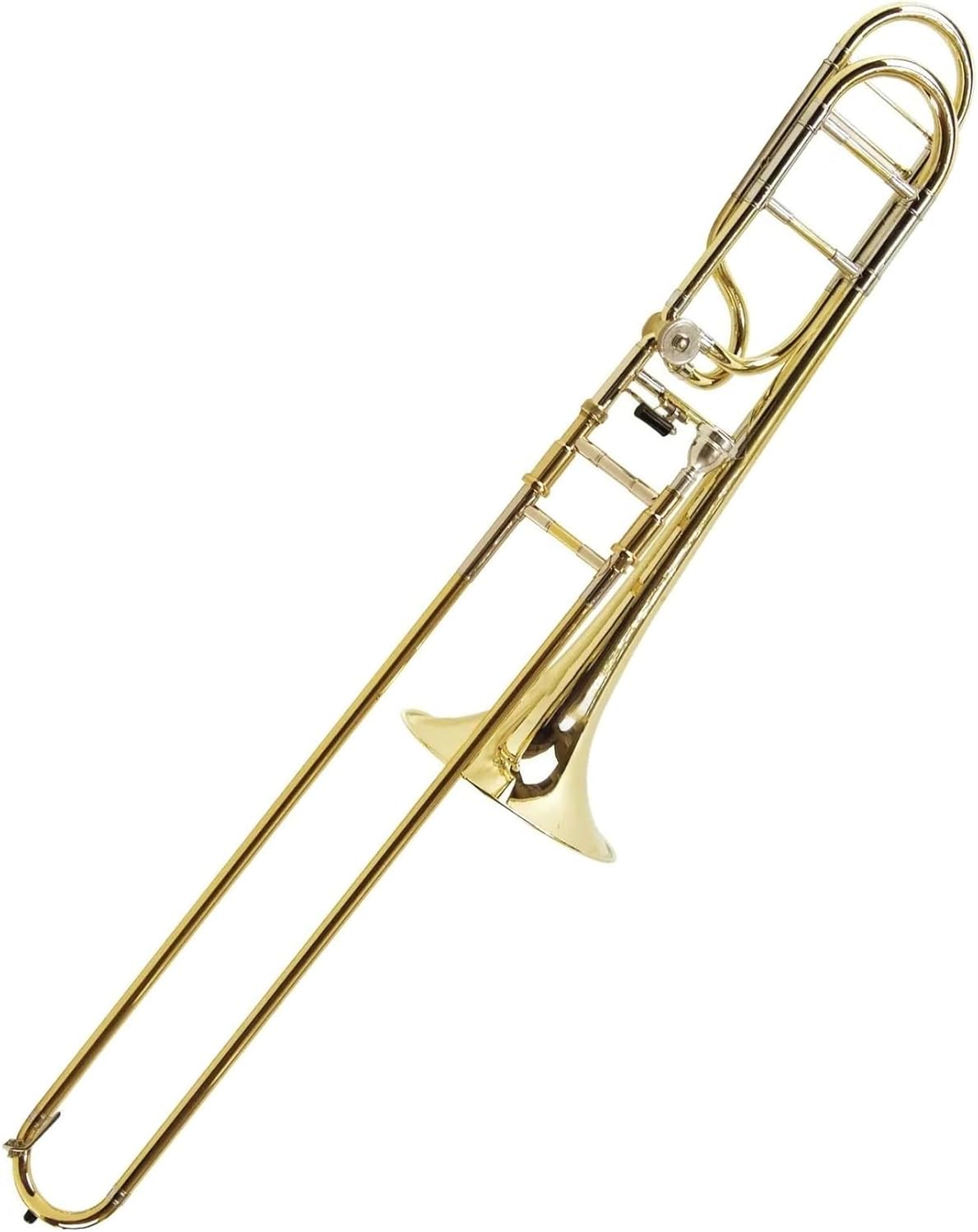 Professionals euphonium Handmade Bb/F Tenor Trombone Yellow Brass Pisiton Material