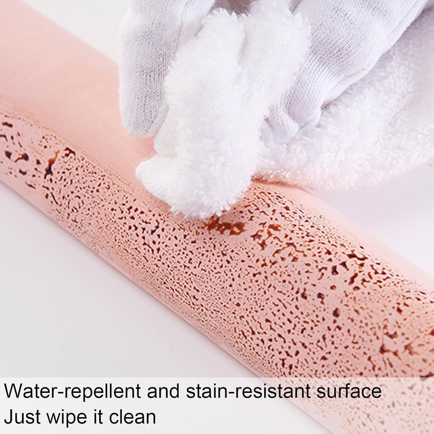 Foam corner protectors, Furniture Corner Protectors Edge Guards Soft NBR Foam Cushion with Strong Adhesive Double Sided Pre Taped Padding Bumper Strips for Coffee Table Kitchen(Woody,4pcs)