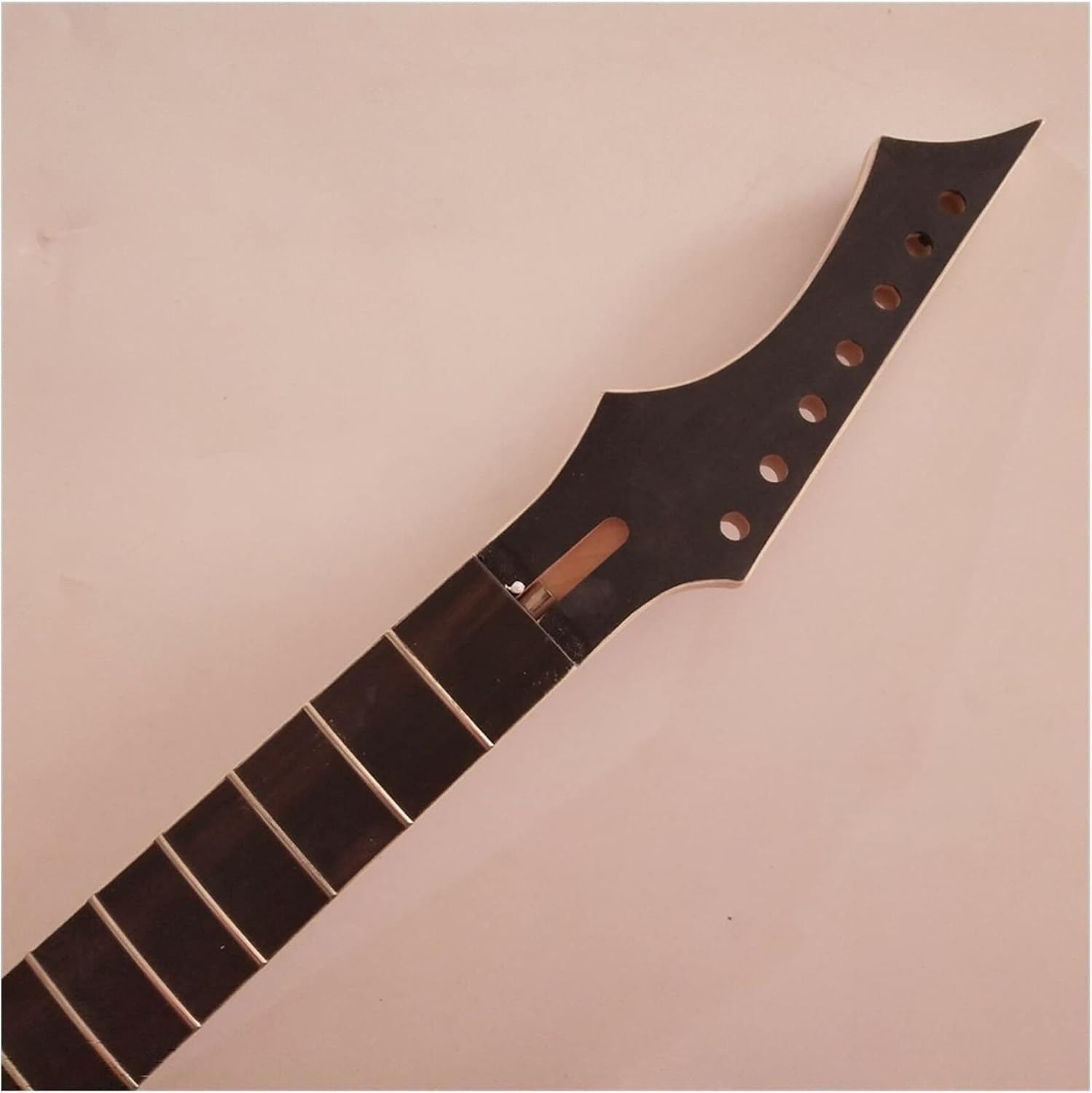 ZUZU Unfinished Maple 24 Frets Rosewood Fretsboard 7 Strings Electric Guitar Neck Unfinished Guitar Neck