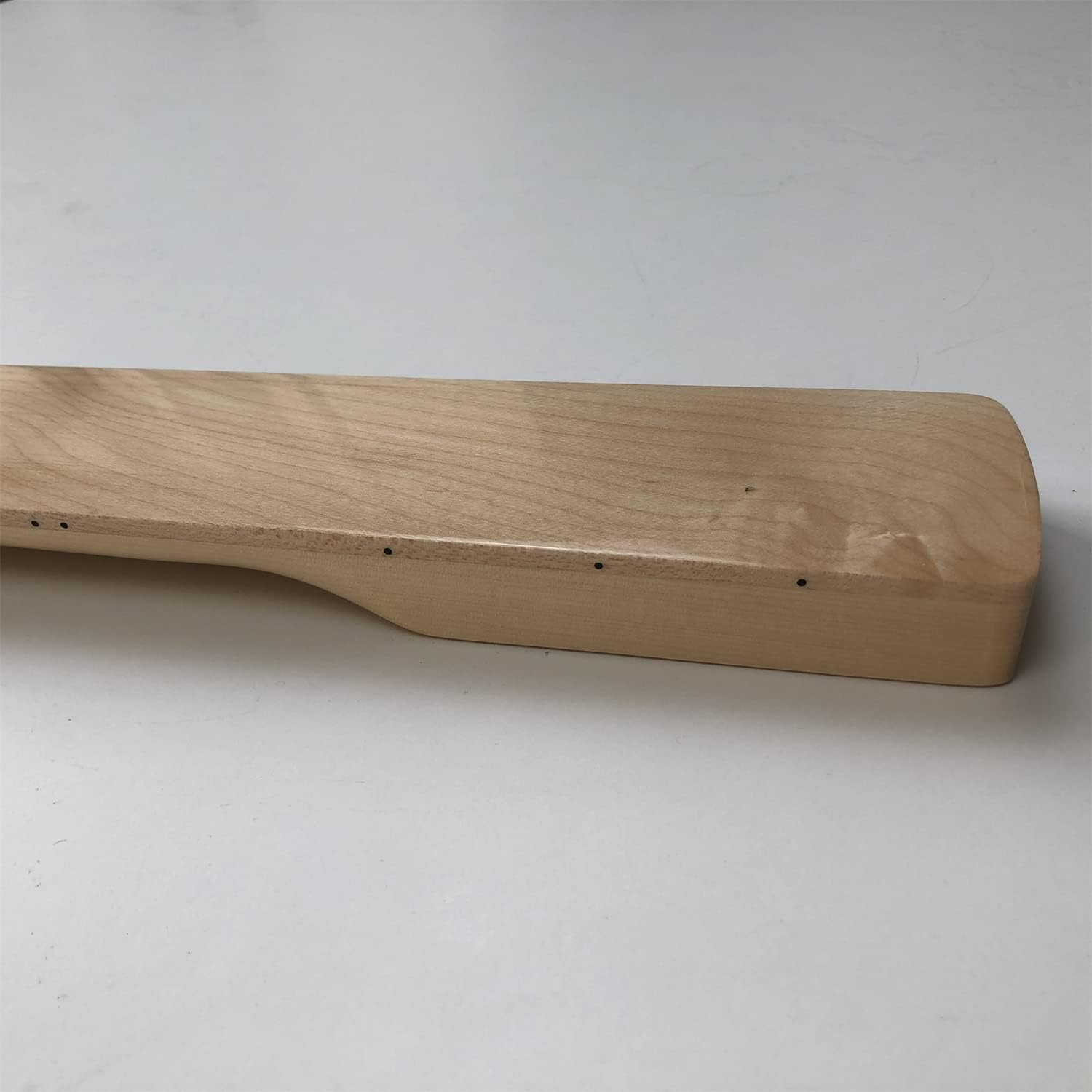 NETANCE Fretless Electric Bass Guitar Neck 20 Fret 34inch Maple Fingerboard Gloss 4String Nut 38mm