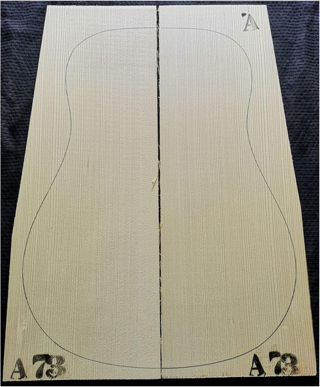 Full Veneer Guitar Spruce Panel Making Guitar Accessories Materials Guitar DIY Accessory (Color : 18)