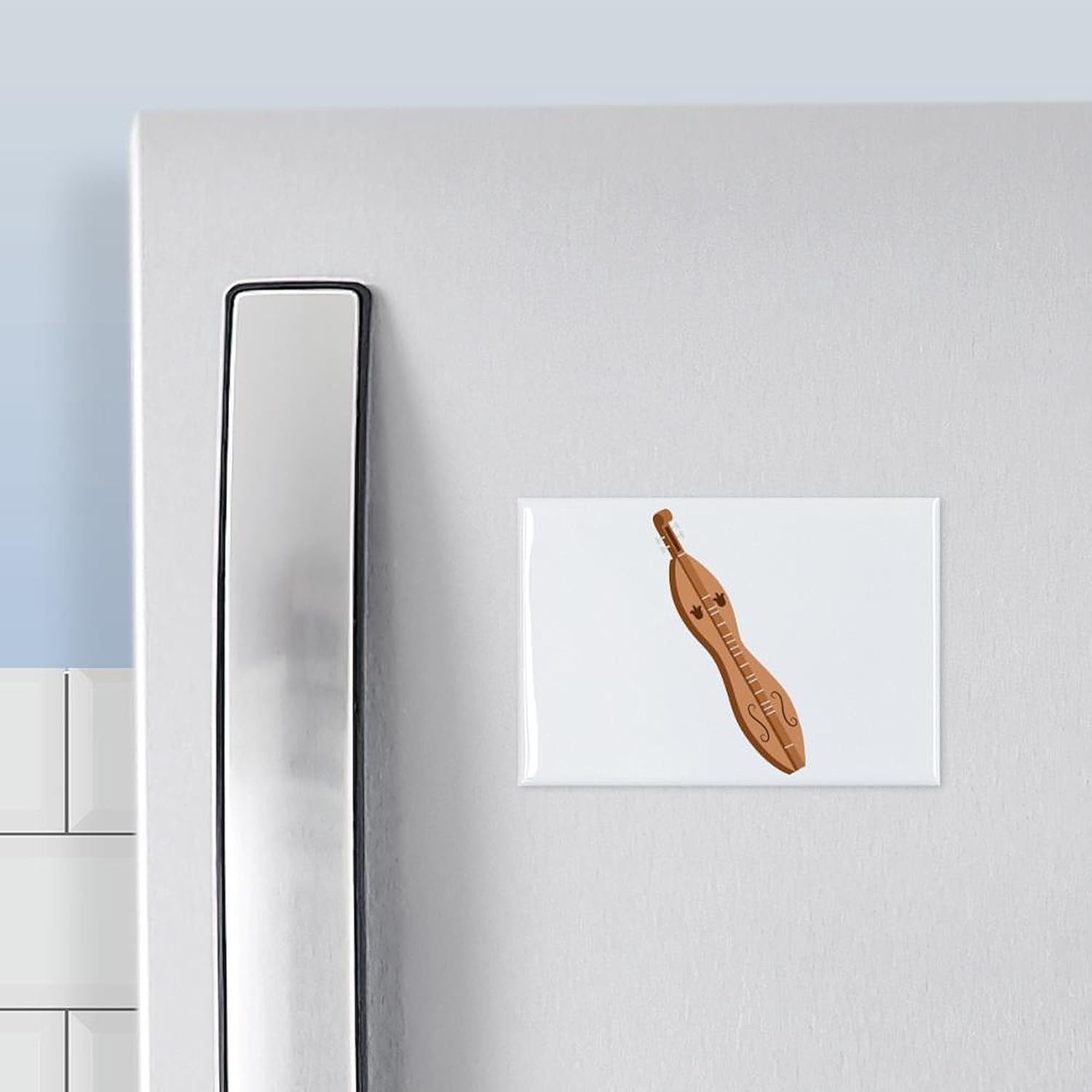 CafePress Dulcimer Musical Instrument Magnets Rectangle Magnet (100 pack)