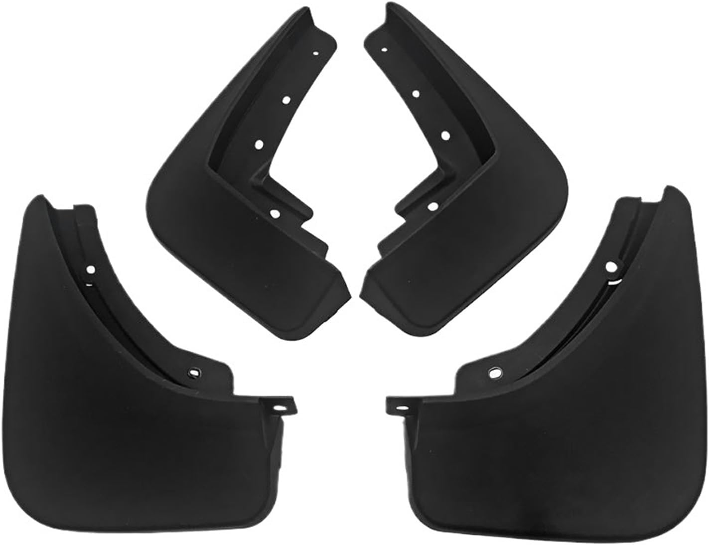 4pcs Mudflaps Compatible for Benz EQA H243 350 2022~2025 Car Mud Flaps Splash Guards Cover Mudguards Front Rear Fender Accessories(Black A)