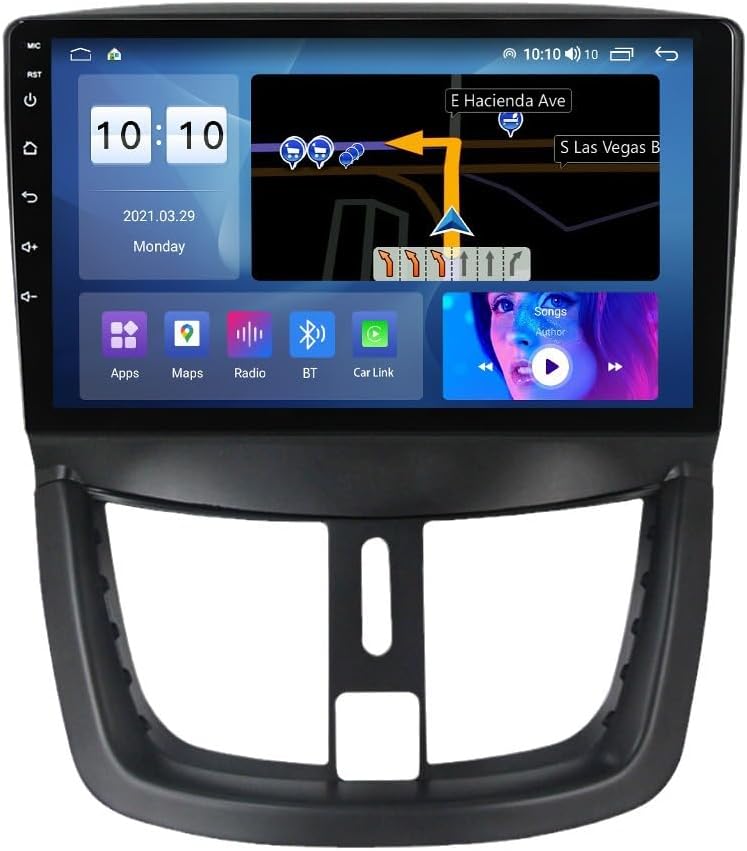 Generic Car Stereo Radio for Peugeot 207 2006-2015 2G RAM+32G ROM…