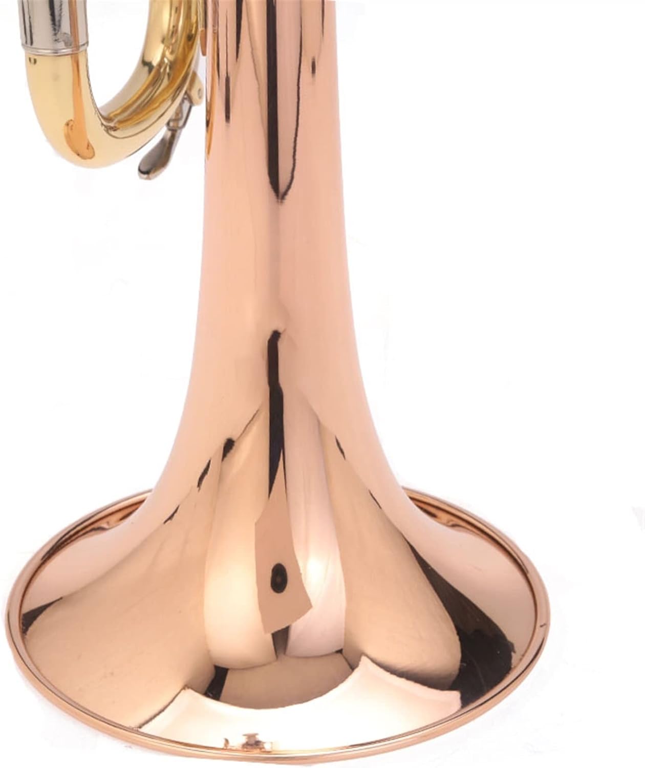 TSTS Wind Instruments Phosphor Brass Band Plays The Beginners 7C Mouth Trumpet Instruments in B Flat Box Professional Trumpet