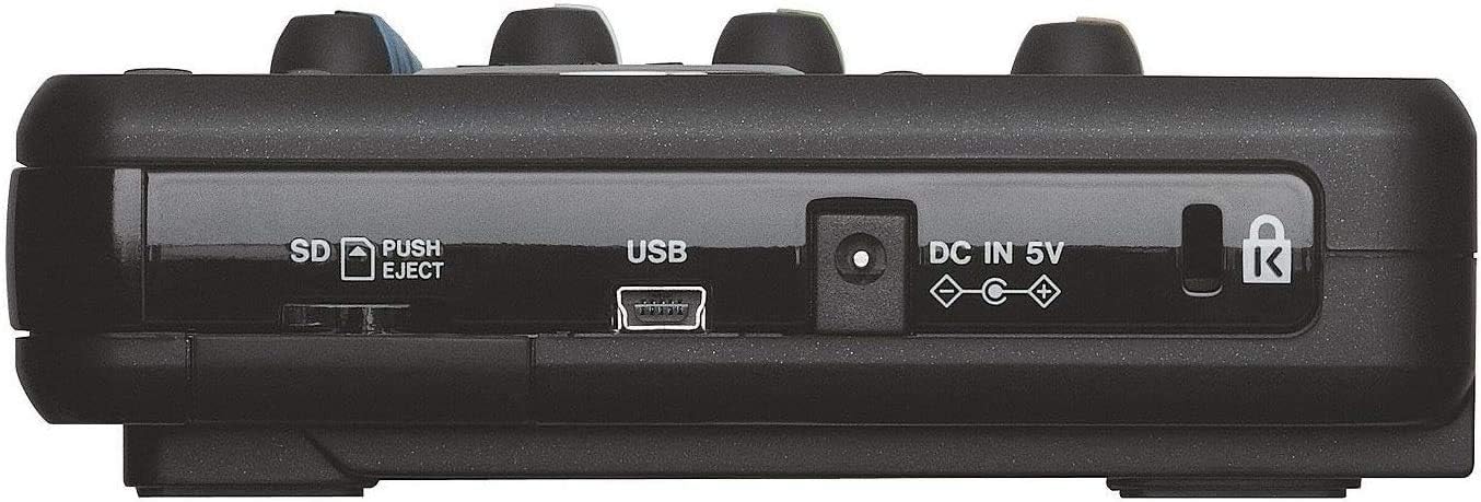 Tascam DP-008EX 8-Track Digital Pocketstudio Multi-Track Audio Recorder with Pro Headphone and Pair of EMB XLR Cables and Gravity Magnet Phone Holder Bundle