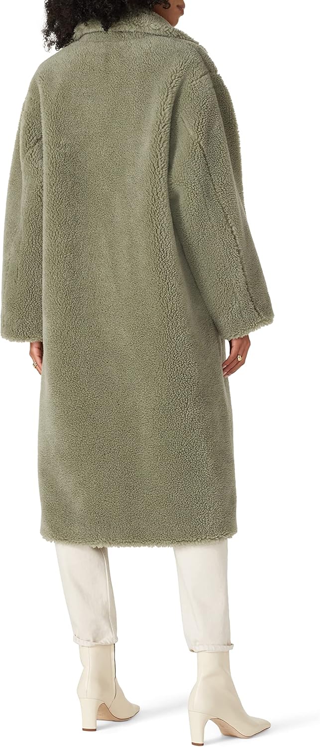 Stand Studio Rent the Runway Pre-Loved Maria Oversized Faux Fur Teddy