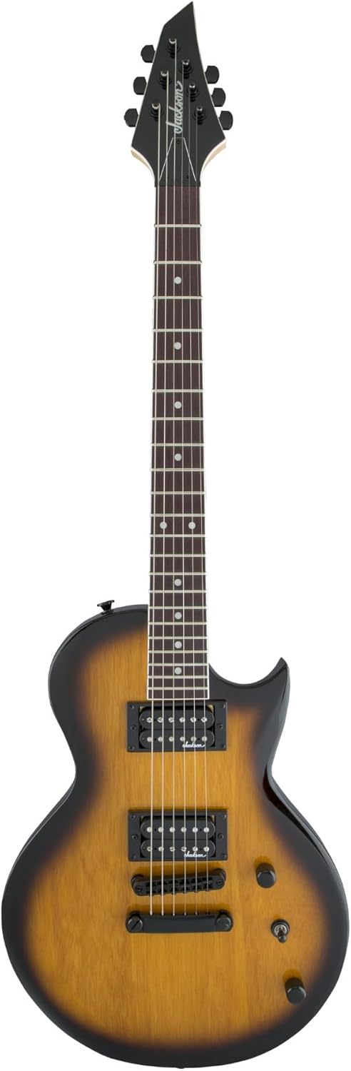 Jackson JS Series Monarkh SC JS22 6-String Electric Guitar (Tobacco Burst) Bundle with Jackson Monarkh Molded Case (2 Items)