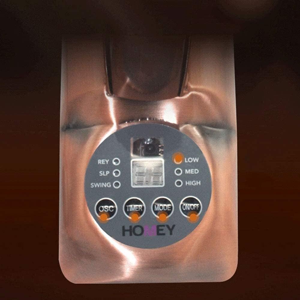 Residential Wall Mount Ranzorh Adjustable AngleElectric Fan/Retro Antique Metal Wall Fan/Oscillating Wall Mounted Air Cool Fan/Remote Control/ (Size : 14inch(WXH/400x450mm))